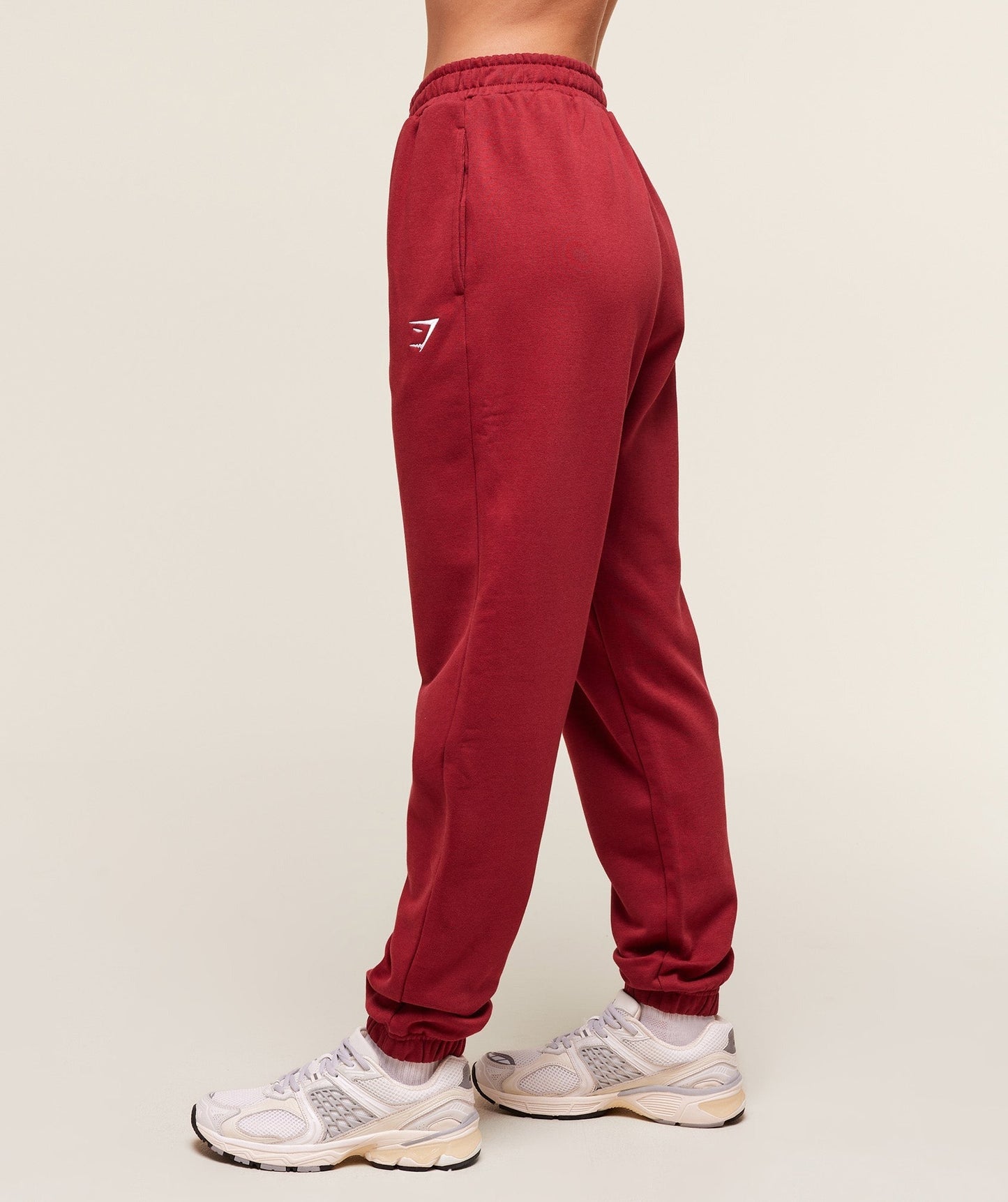 Gymshark Training Regular Fleece Joggers - Athletic Burgundy