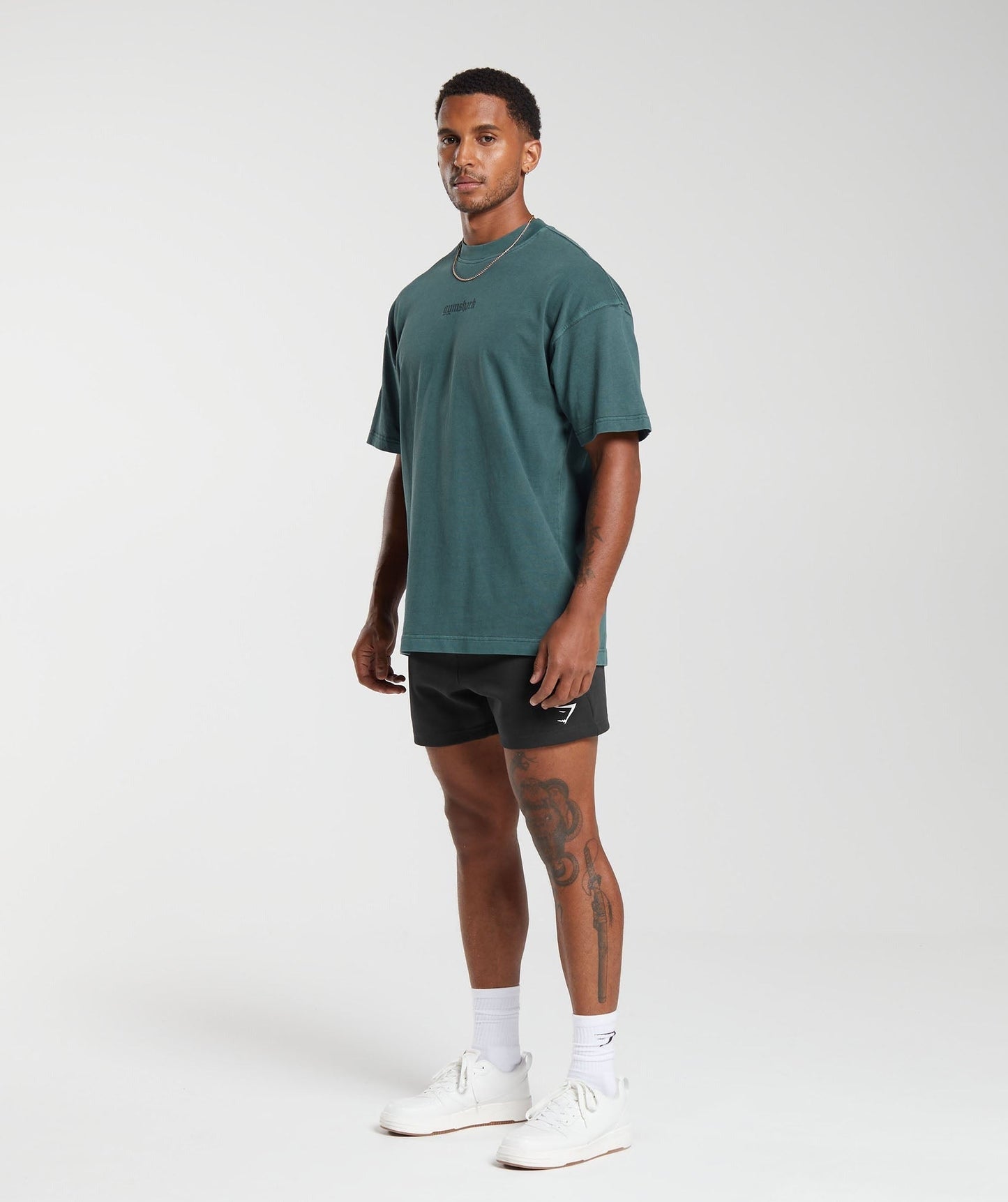 Gymshark Heavyweight T-Shirt - Smokey Teal