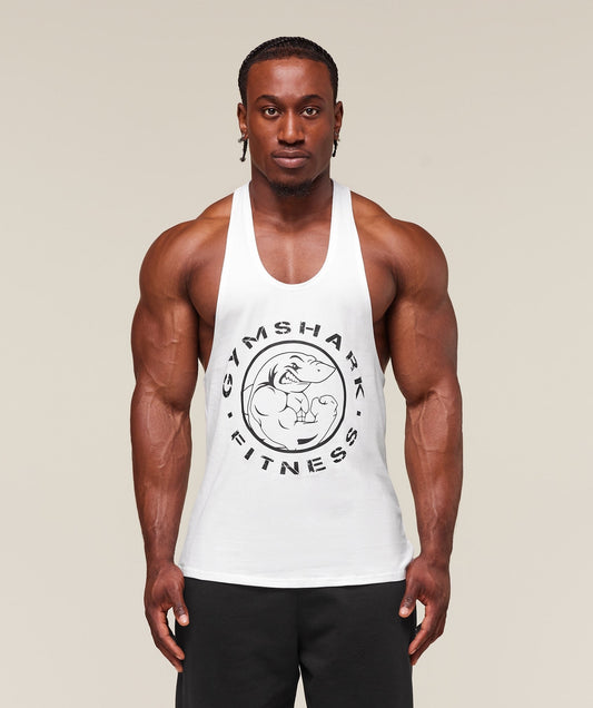 Gymshark Legacy Stringer - White