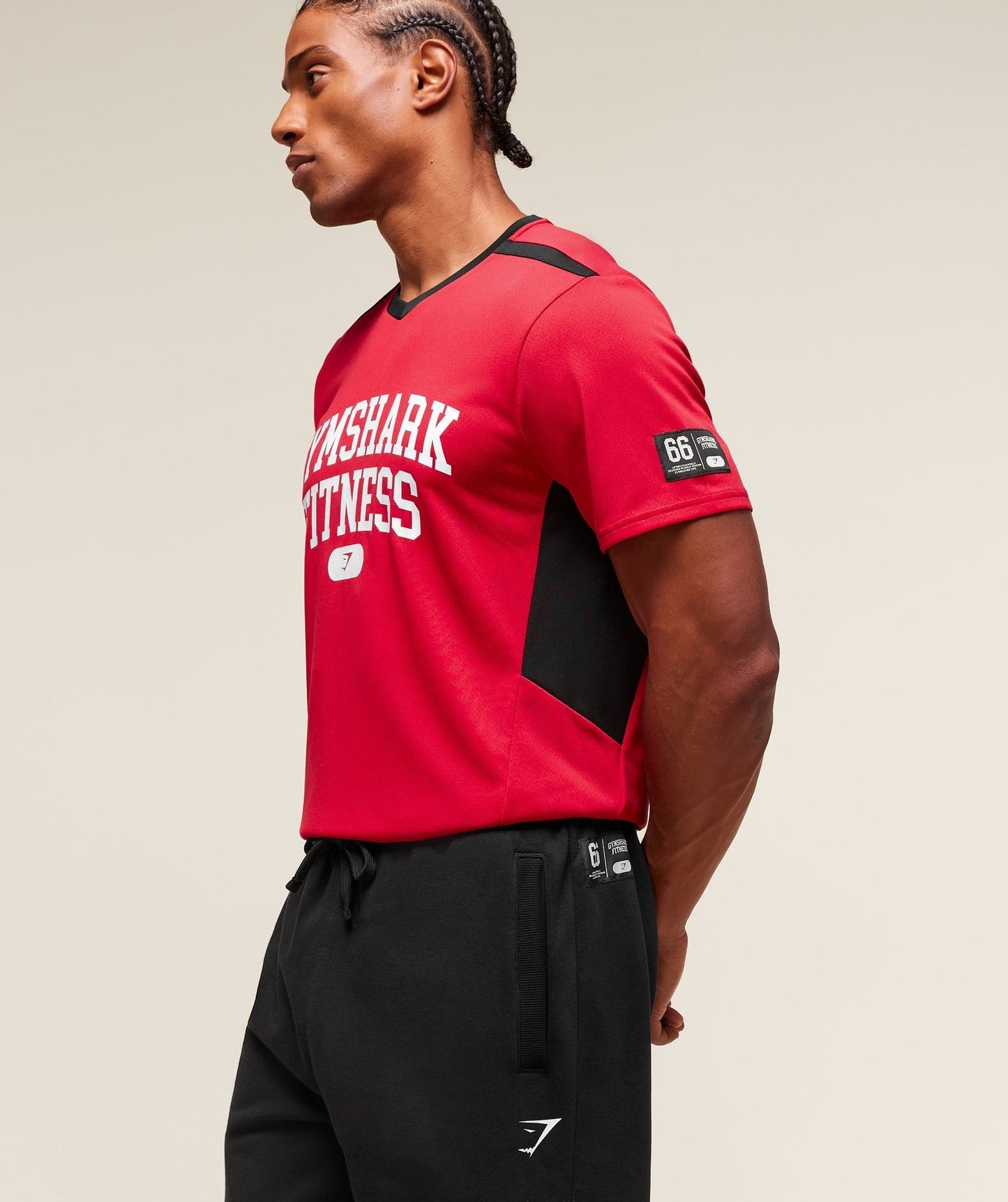 Gymshark Campus Tech T-Shirt - Conditioning Red