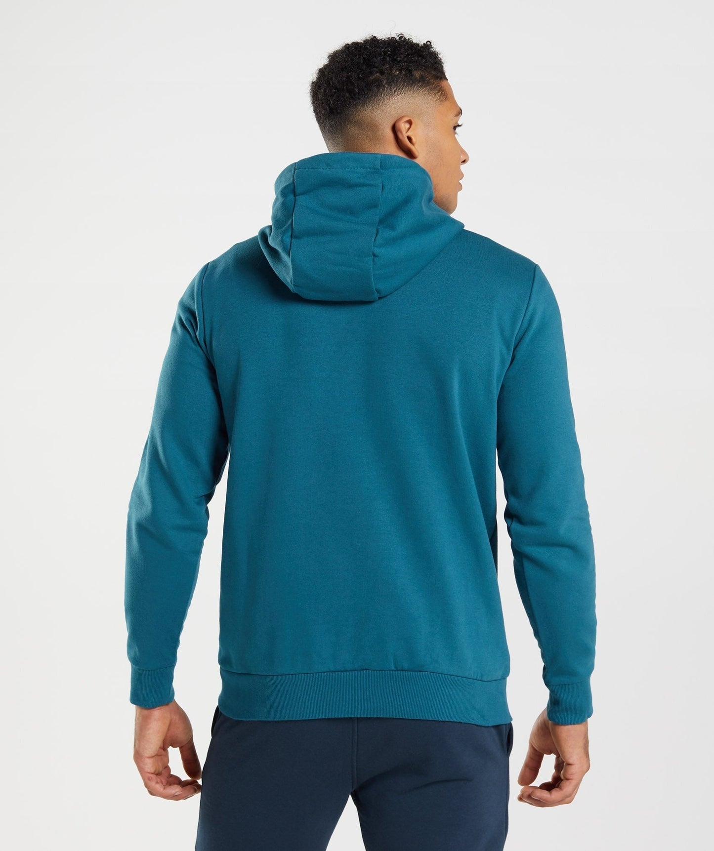 Gymshark Sharkhead Infill Hoodie - Atlantic Blue