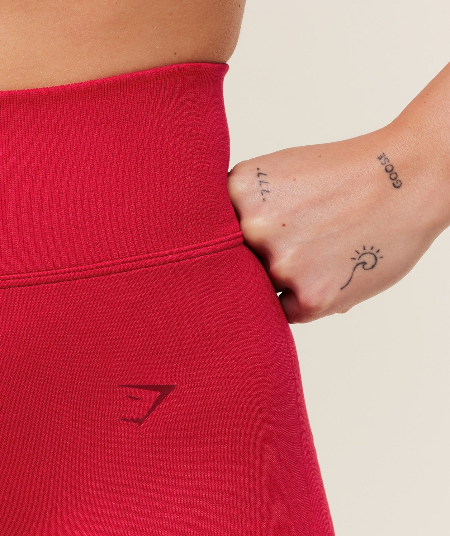 Gymshark Lift Seamless Shorts - Carmine Red