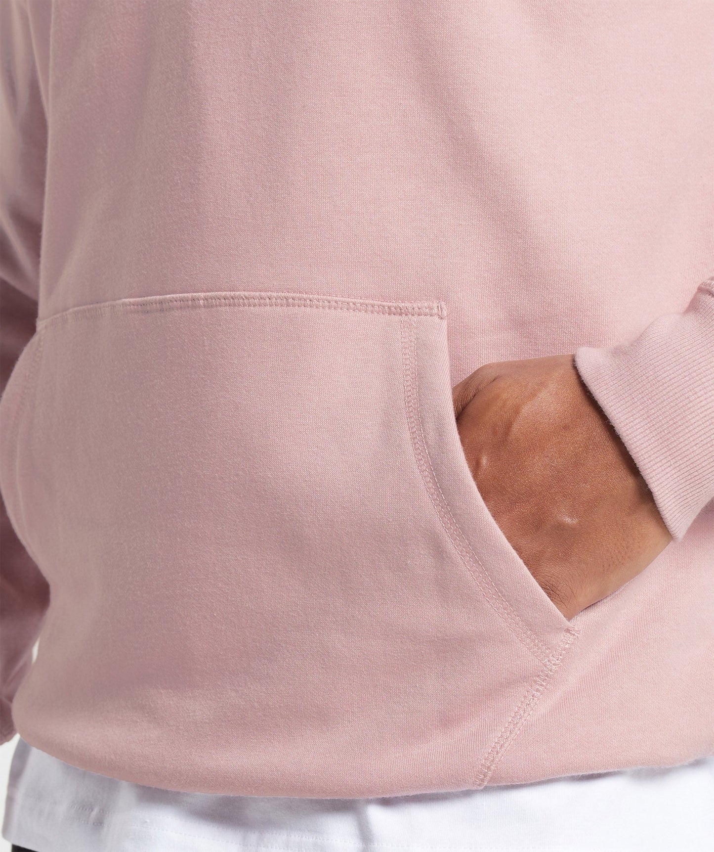 Gymshark Crest Hoodie - Light Pink
