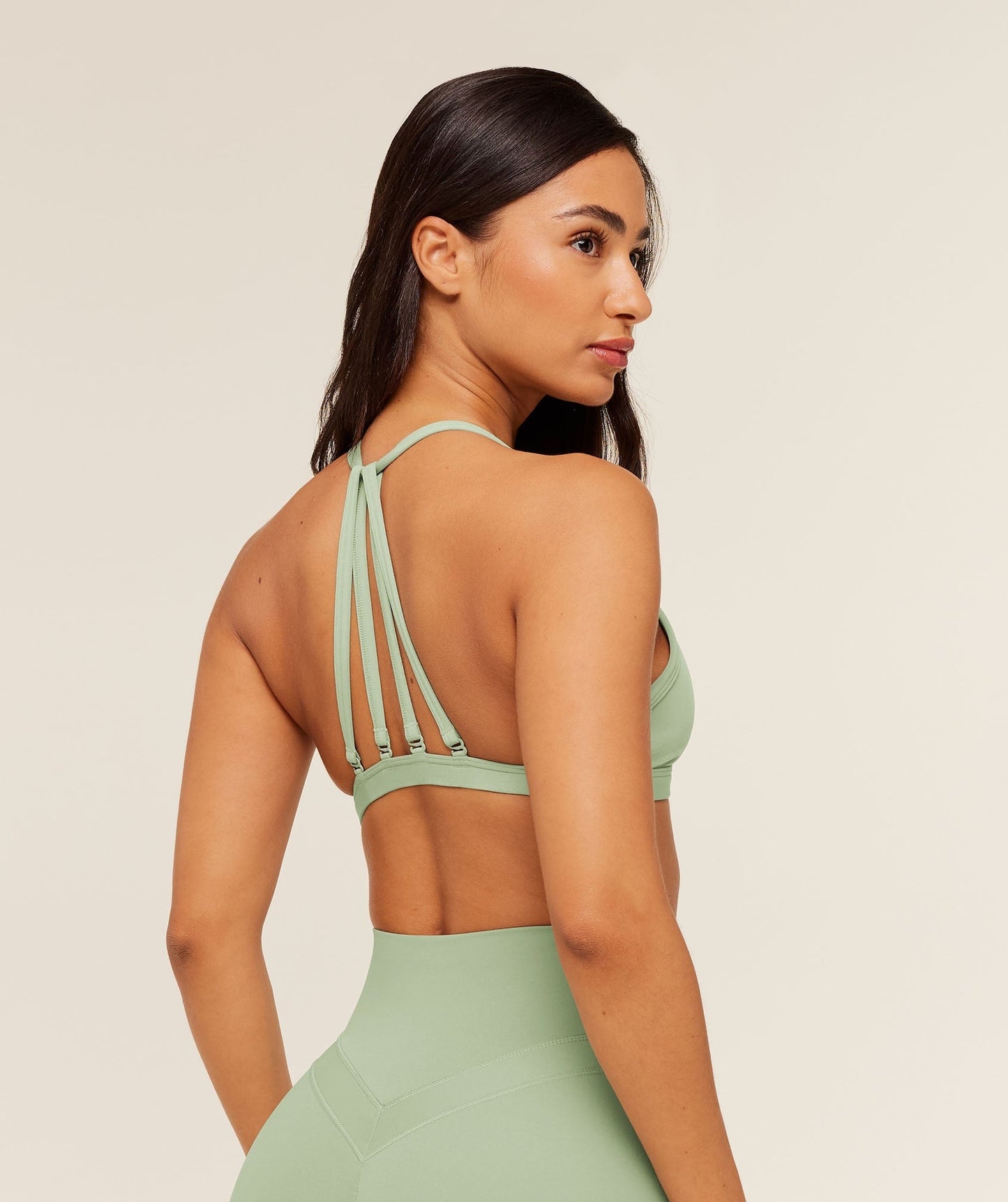 Gymshark Minimal Sports Bra - Haze Green
