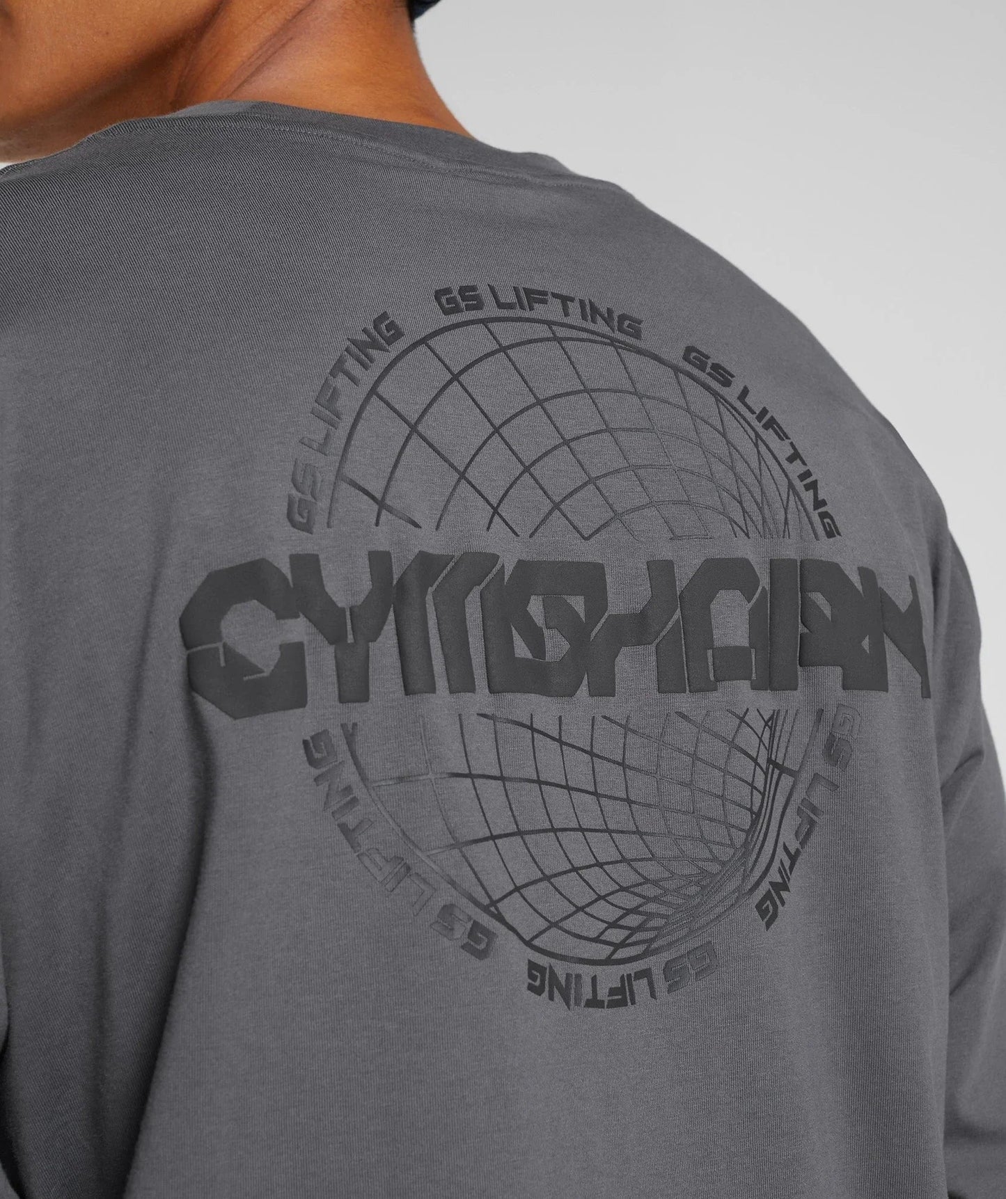 Gymshark Vibes Long Sleeve T-Shirt - Silhouette Grey