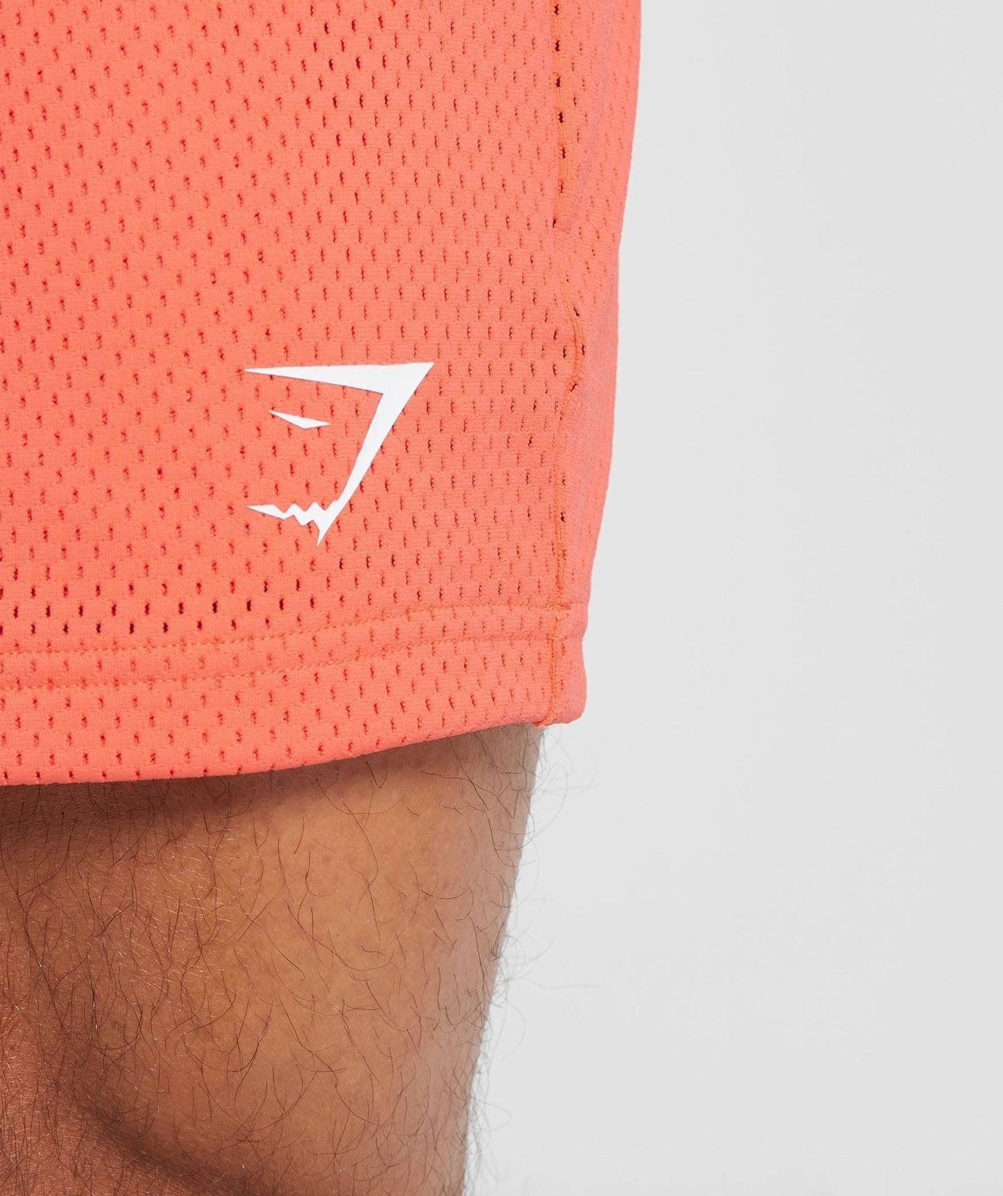 Gymshark Mesh 5" Shorts - Solstice Orange