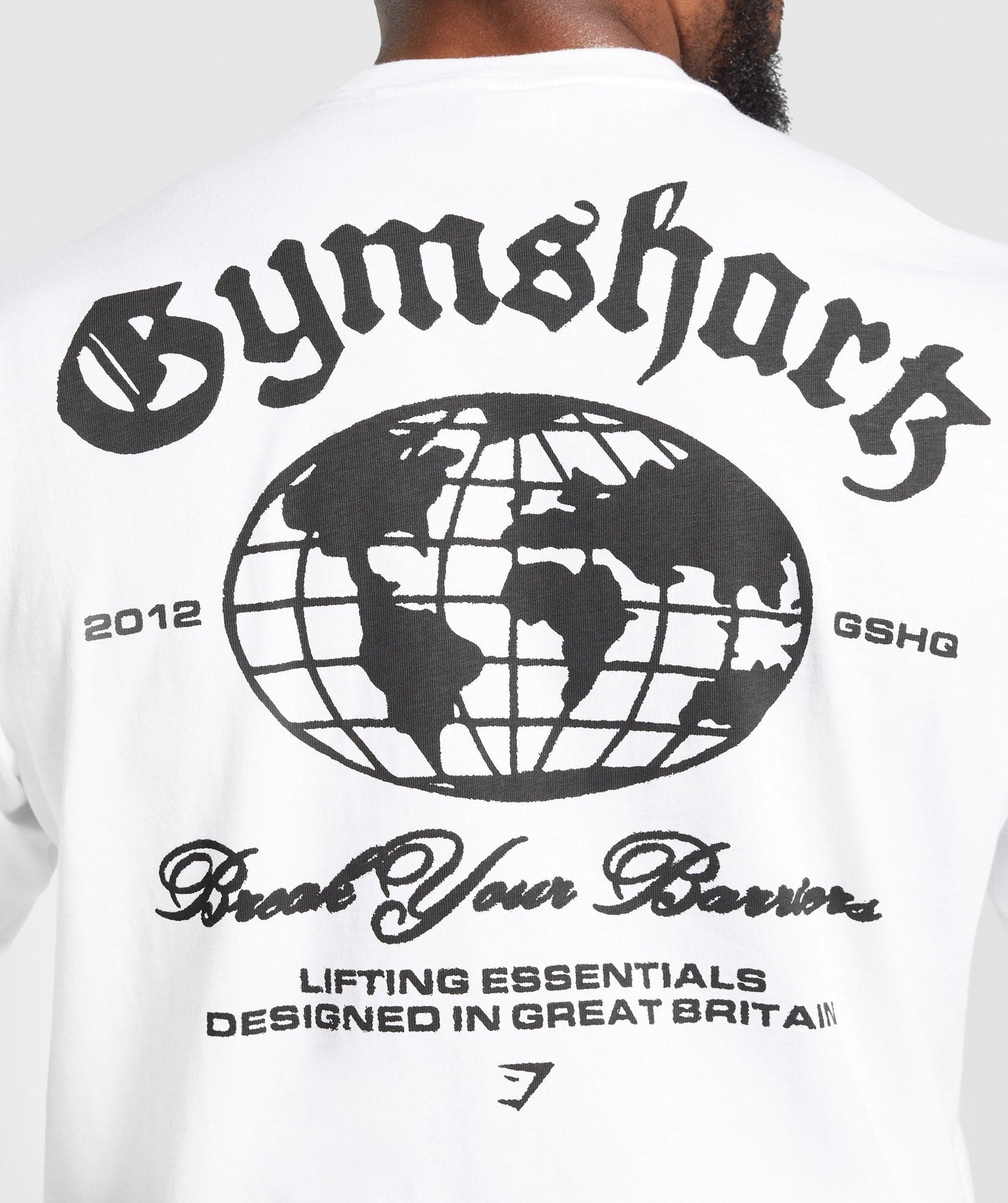 Gymshark Break Your Barriers T-Shirt - White