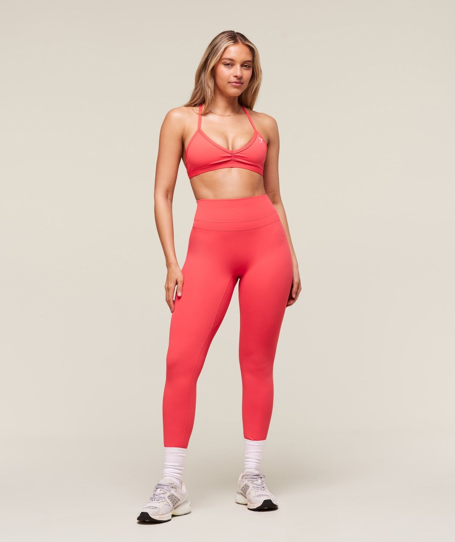 Gymshark Whitney Regular Legging - Coral Red