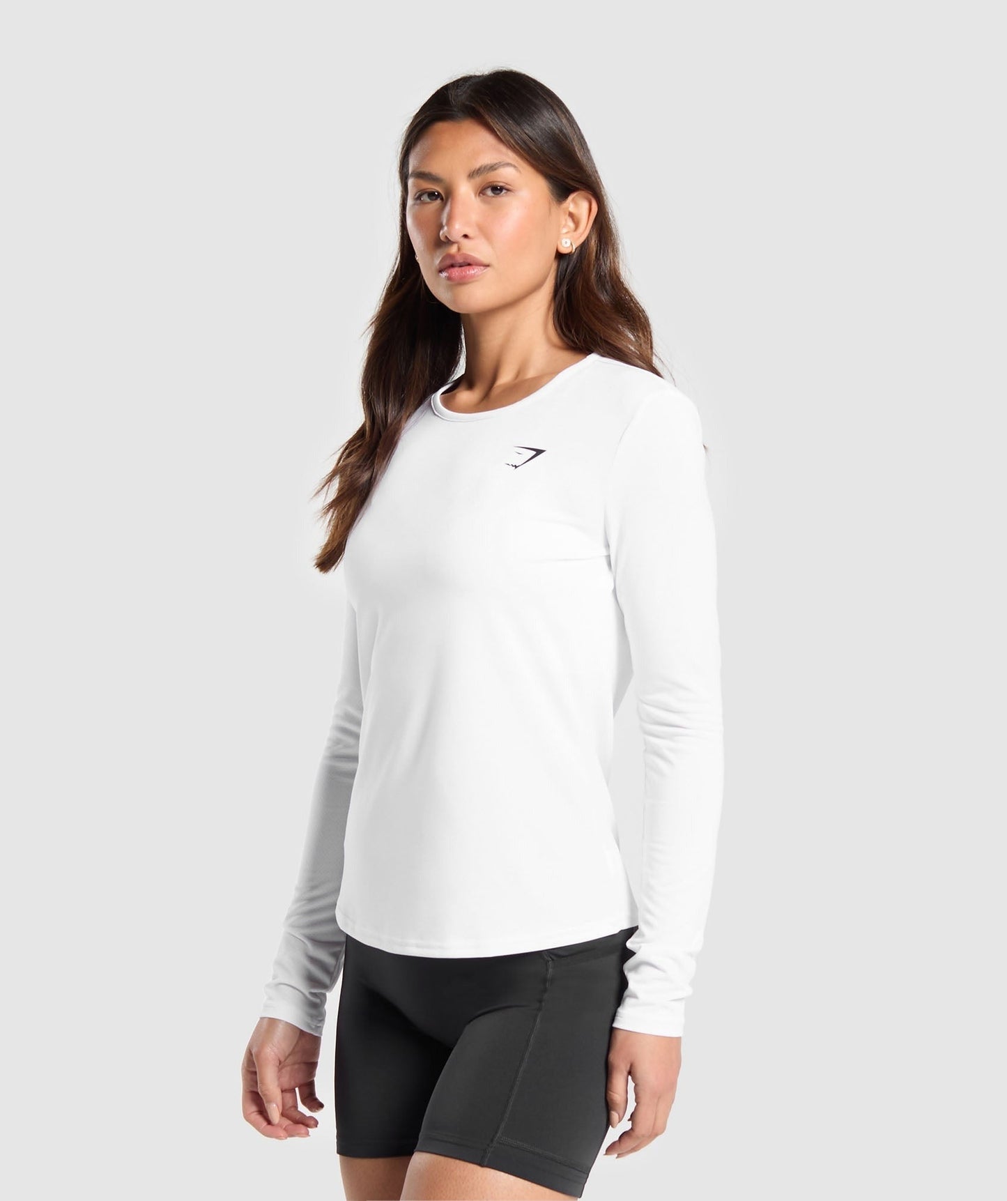 Gymshark Training Long Sleeve Top - White