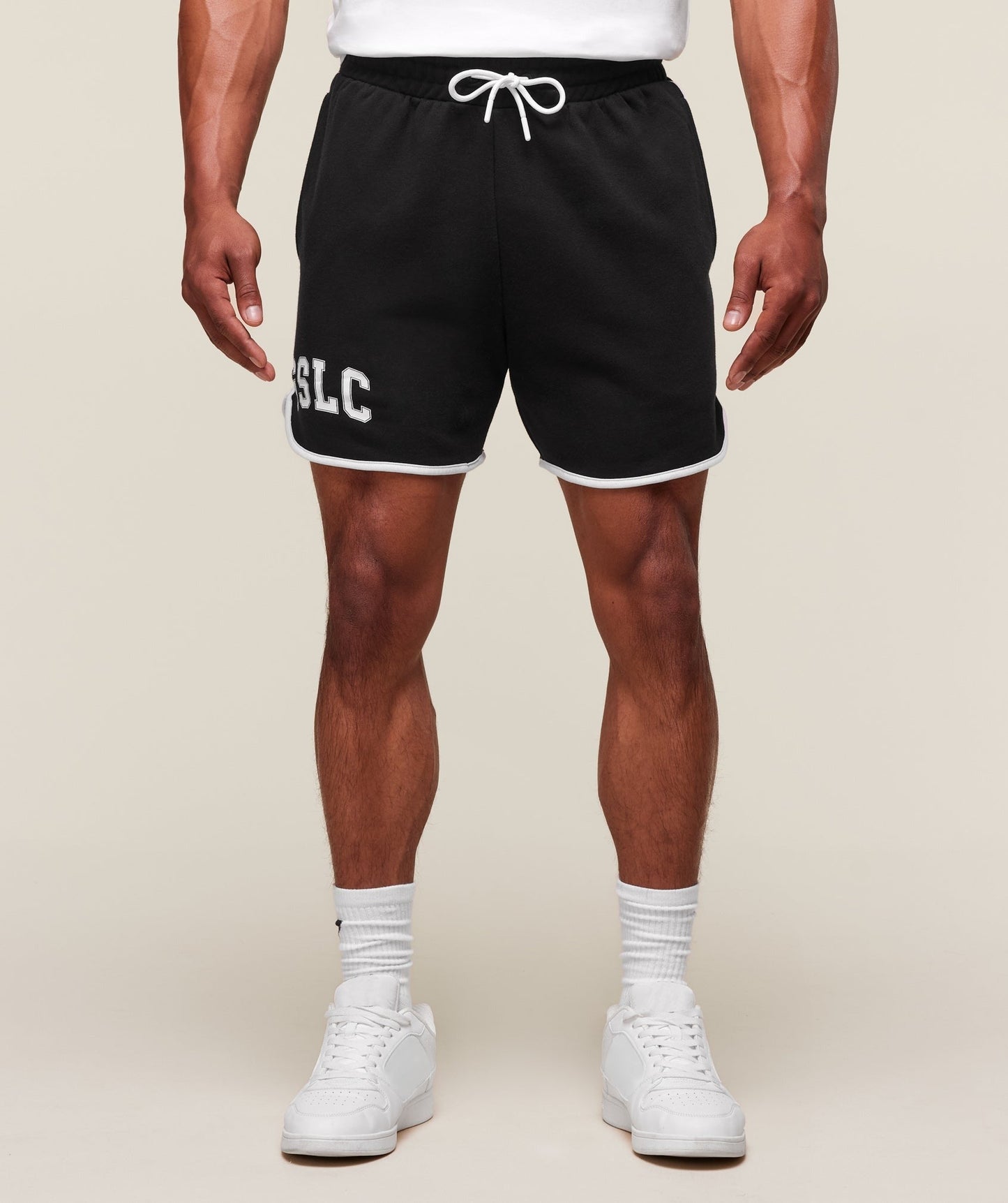 Gymshark GSLC Contrast 5" Shorts - Black/White