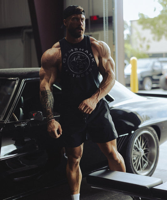 Gymshark Legacy Drop Arm Tank - Black