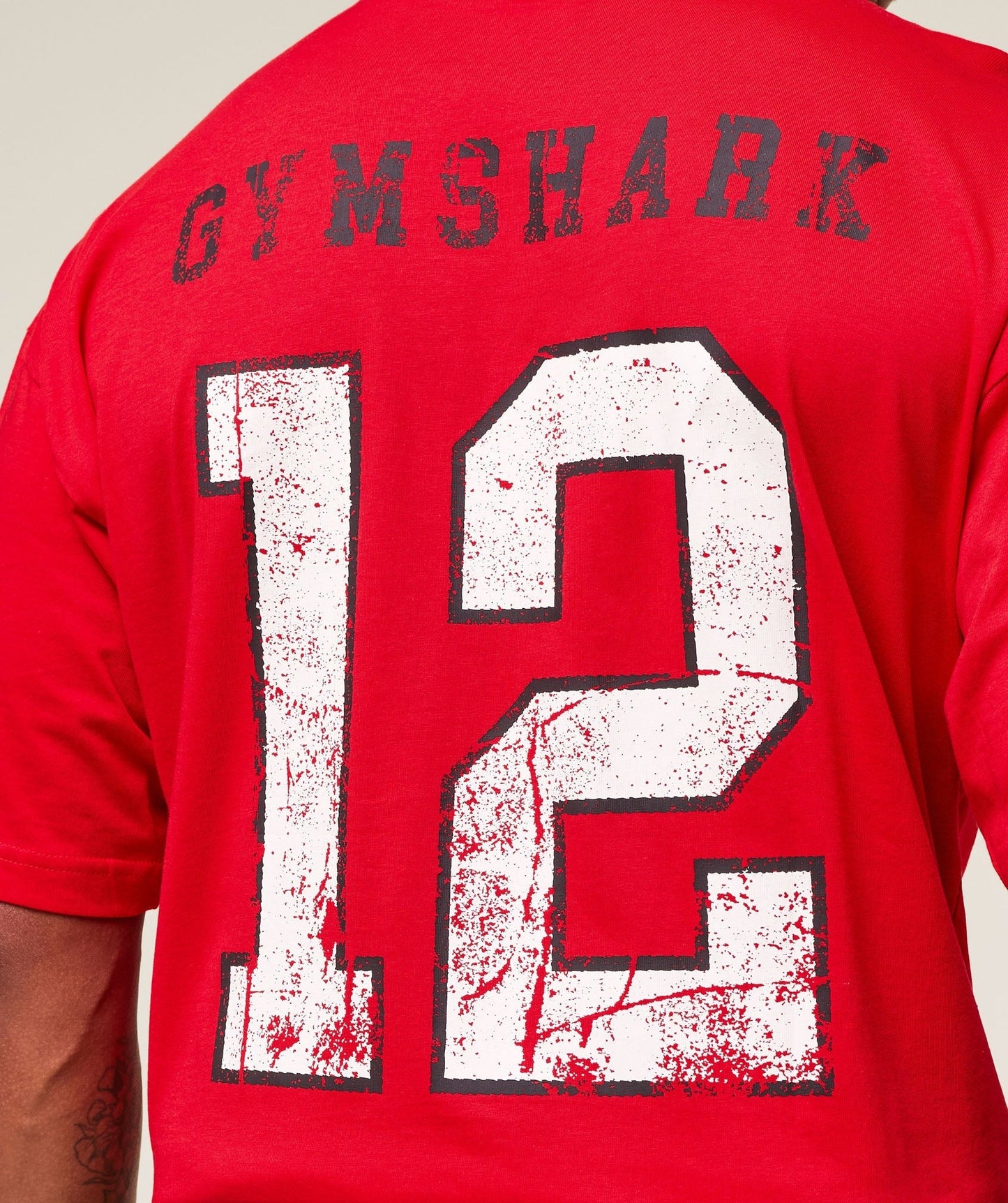 Gymshark Campus T-Shirt - Athletic Red