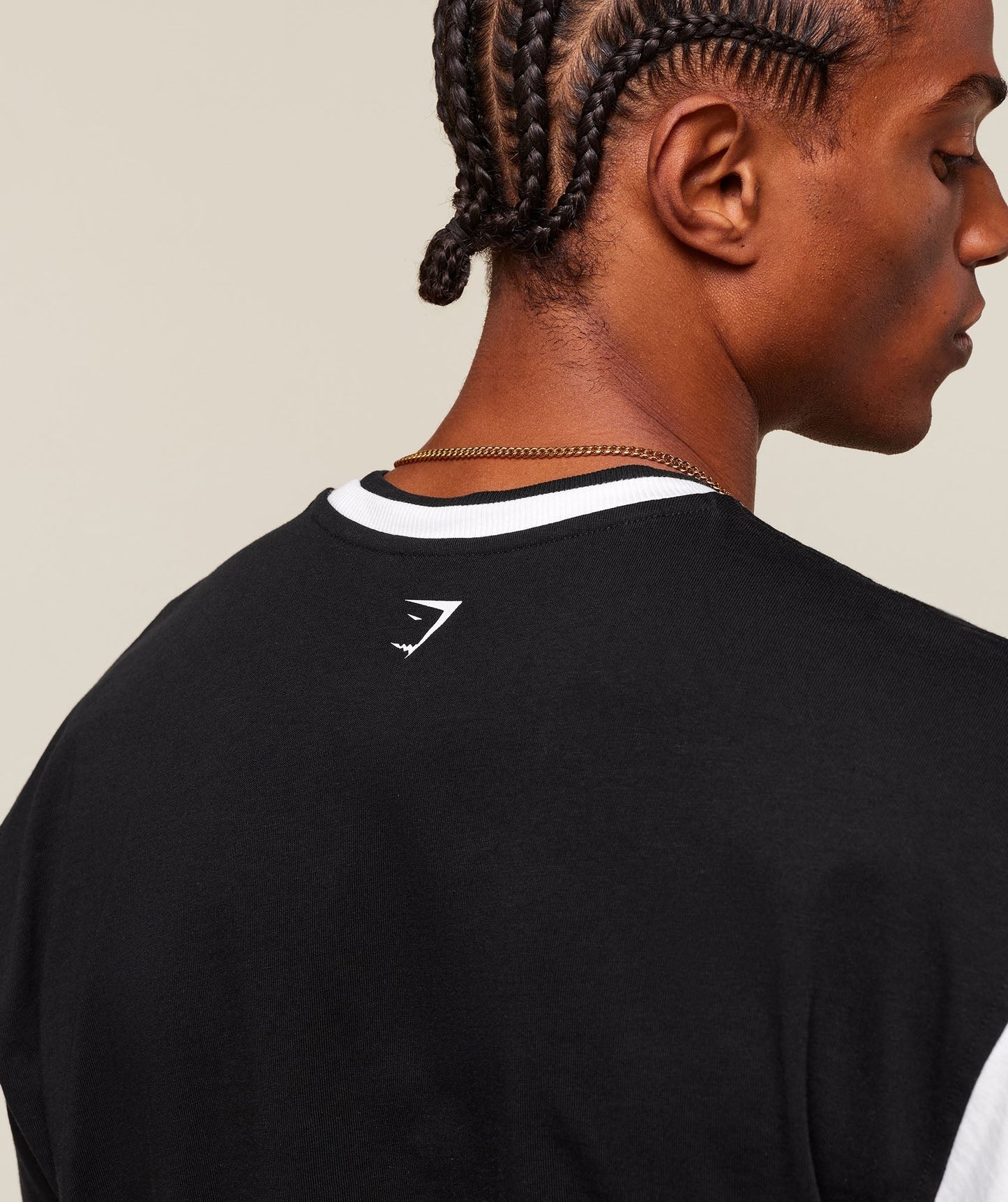 Gymshark GSLC Oversized T-Shirt - Black/White