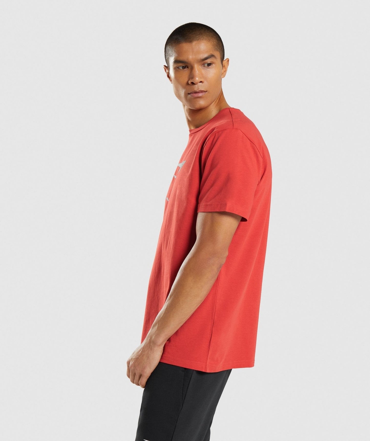 Gymshark Sharkhead Infill T-Shirt - Red
