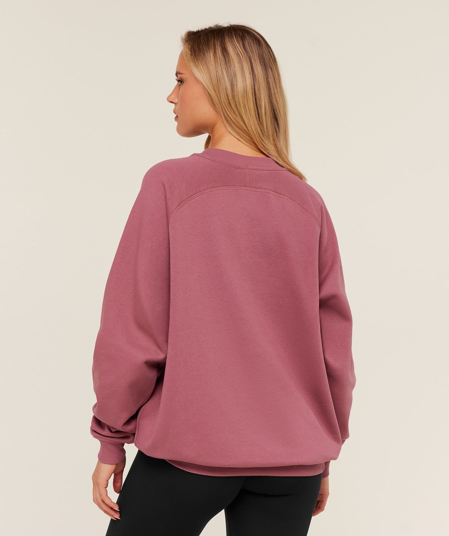 Gymshark Training Oversized Fleece Sweatshirt - Reset Pink