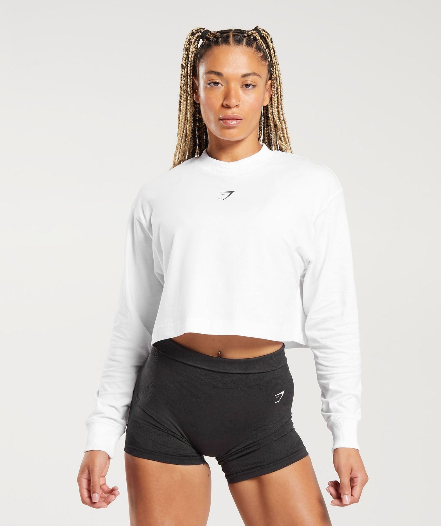 Gymshark Committed To The Craft Long Sleeve Top - White