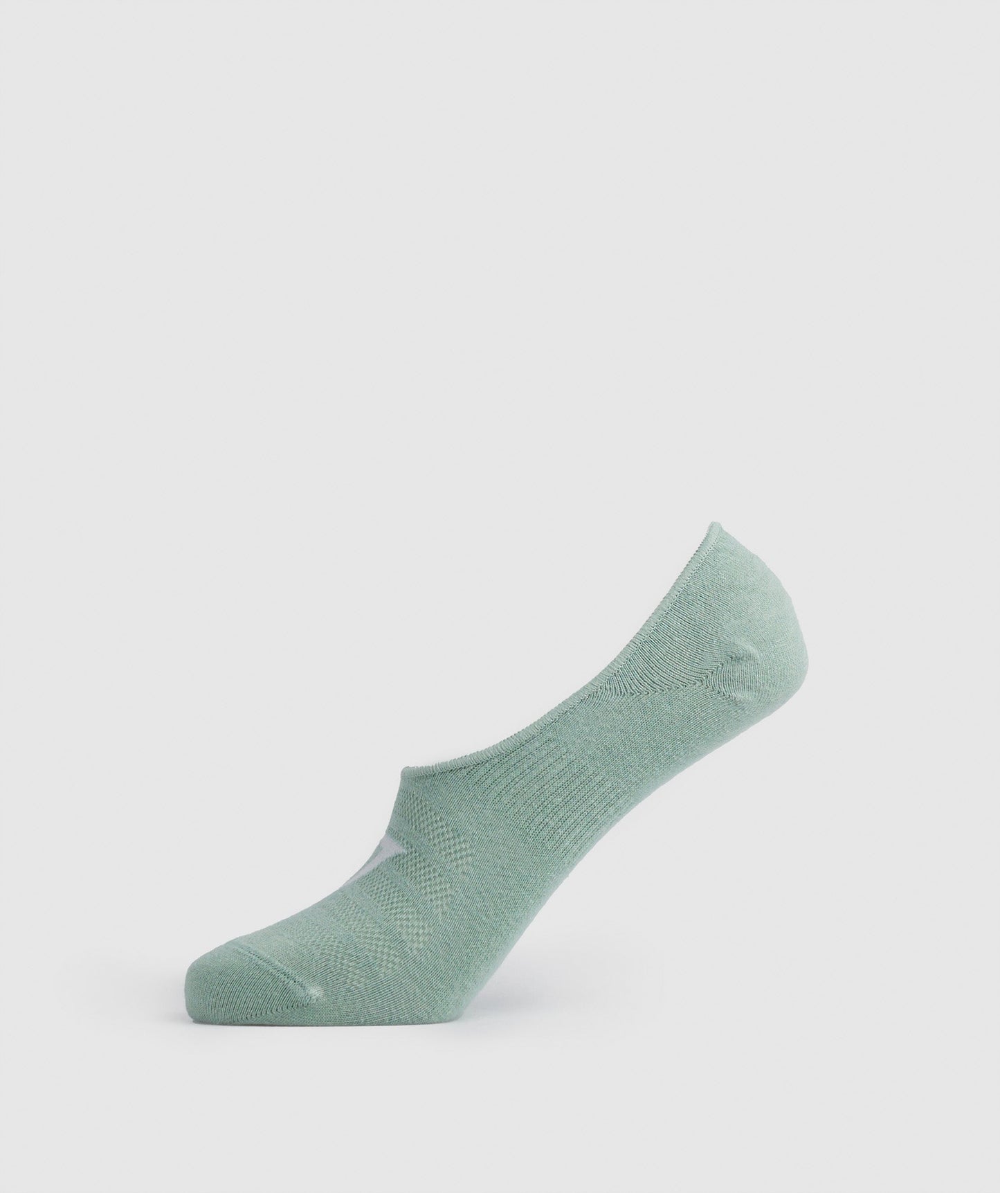 Gymshark No Show Socks 3pk - Grey/Green/Green