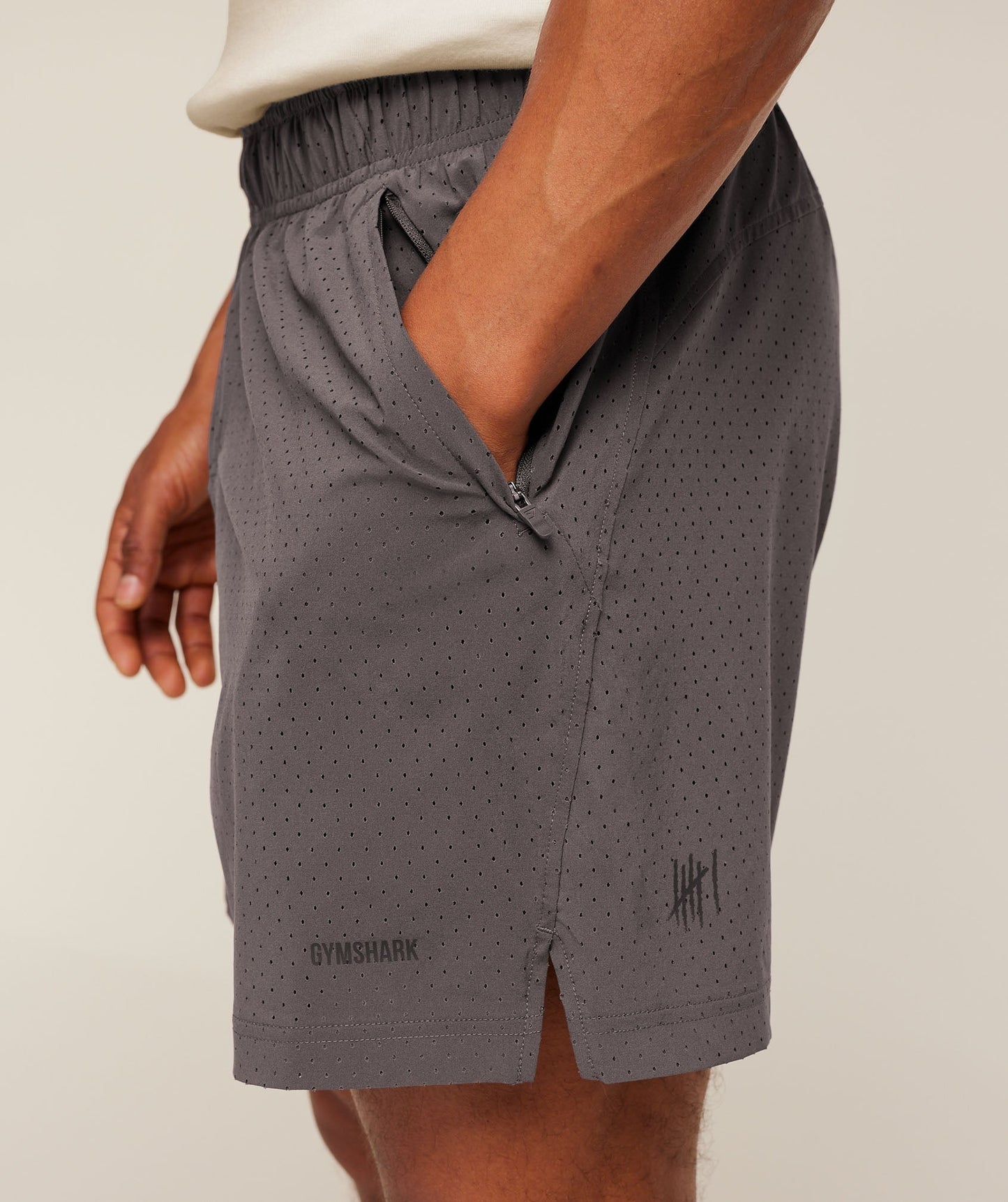 Gymshark x CBUM Short - Greyed Purple